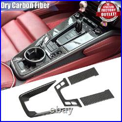 4x Dry Carbon Interior Set Cover Trim For Porsche 911 992 Carrera 4 Turbo 2019UP