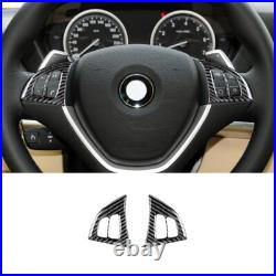 50Pcs Carbon Fiber Full Interior Kit Cover Trim For BMW X5 E70 X6 E71