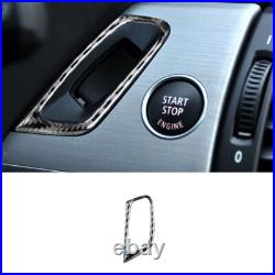 50Pcs Carbon Fiber Full Interior Kit Cover Trim For BMW X5 E70 X6 E71