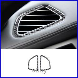 50Pcs Carbon Fiber Full Interior Kit Cover Trim For BMW X5 E70 X6 E71