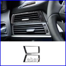 50Pcs Carbon Fiber Full Interior Kit Cover Trim For BMW X5 E70 X6 E71