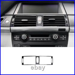 50Pcs Carbon Fiber Full Interior Kit Cover Trim For BMW X5 E70 X6 E71