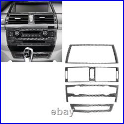 50Pcs Carbon Fiber Full Interior Kit Cover Trim For BMW X5 E70 X6 E71