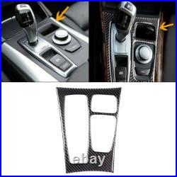 50Pcs Carbon Fiber Full Interior Kit Cover Trim For BMW X5 E70 X6 E71