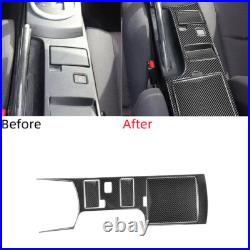 50Pcs RHD For Nissan 350Z 03-05 Carbon Fiber Interior Full Set Cover Trim Type B