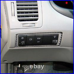 51Pcs RHD Carbon Fiber Full Interior Kit Cover Trim For Hyundai Azera 2006-2011