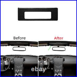 52Pcs RHD Carbon Fiber Interior Full Cover Trim For Nissan 350Z 2003-2005 Type B