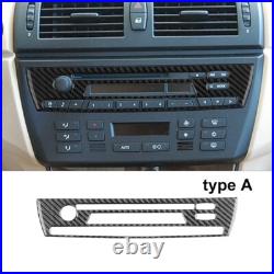 53Pcs Carbon Fiber Full Interior Kit Cover Trim For BMW X3 E83 2004-2010