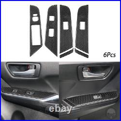 54Pcs Real Carbon Fiber Full Interior Kit Cover Trim For Toyota Camry 2015-2017