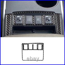 54Pcs Real Carbon Fiber Full Interior Kit Cover Trim For Toyota Camry 2015-2017