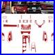54pcs Red Carbon Fiber Full Kits Interior Trim For Lexus RC300 350 200t