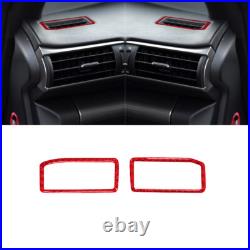54pcs Red Carbon Fiber Full Kits Interior Trim For Lexus RC300 350 200t