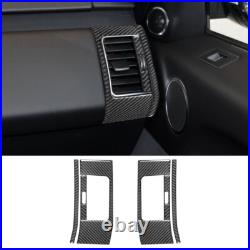57Pcs Carbon Fiber Full Interior Kit Cover Trim For Land Rover Range Rover