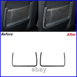 59Pcs Carbon Fiber Interior Cover Trim Kit Set For Range Rover Sport 2014-2017