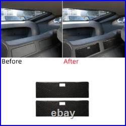 59Pcs Carbon Fiber Interior Full Cover Trim Kit For Nissan 350Z 2006-2009 RHD