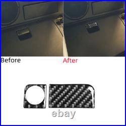 59Pcs Carbon Fiber Interior Full Cover Trim Kit For Nissan 350Z 2006-2009 RHD