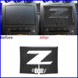 59Pcs Carbon Fiber Interior Full Cover Trim Kit For Nissan 350Z 2006-2009 RHD
