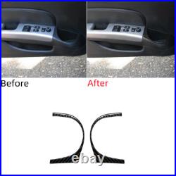 59Pcs Carbon Fiber Interior Full Cover Trim Kit For Nissan 350Z 2006-2009 RHD