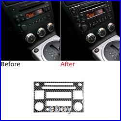 59Pcs Carbon Fiber Interior Full Cover Trim Kit For Nissan 350Z 2006-2009 RHD