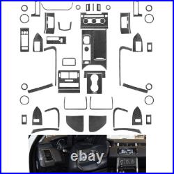 59X Interior Full Set Kit Trim Cover For LR Range Rover Sport 14-17 Carbon Fiber