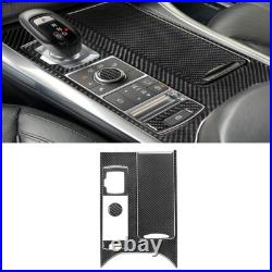 60Pcs For Land Rover Range Rover Sport 14-17 Carbon Fiber Interior Full Set Trim