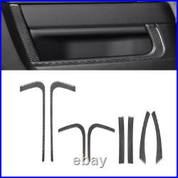 60Pcs For Land Rover Range Rover Sport 14-17 Carbon Fiber Interior Full Set Trim