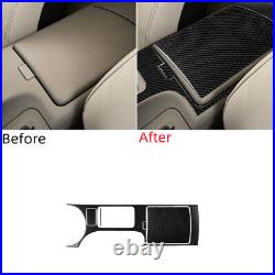 60Pcs RHD Carbon Fiber Interior Full Cover Trim For Nissan 350Z 2006-2009 Manual