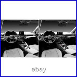 61Pcs Carbon Fiber Full Interior Kit Cover Trim For Audi A4 B9 2017-2019