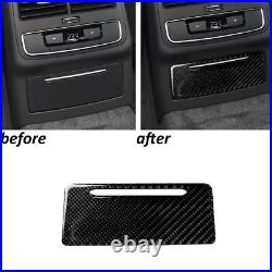 61Pcs Carbon Fiber Full Interior Kit Cover Trim For Audi A4 B9 2017-2019
