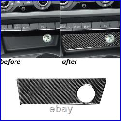 61Pcs Carbon Fiber Full Interior Kit Cover Trim For Audi A4 B9 2017-2019