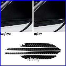 61Pcs Carbon Fiber Full Interior Kit Cover Trim For Audi A4 B9 2017-2019
