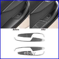 61Pcs Carbon Fiber Full Interior Kit Cover Trim For Audi A4 B9 2017-2019