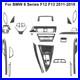 61Pcs Carbon Fiber Full Interior Kit Cover Trim For BMW 6 Series F12 F13