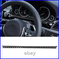 61Pcs Carbon Fiber Full Interior Kit Cover Trim For BMW 6 Series F12 F13