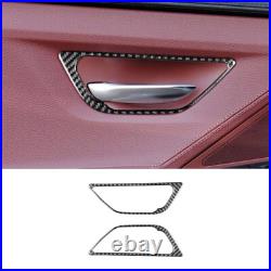 61Pcs Carbon Fiber Full Interior Kit Cover Trim For BMW 6 Series F12 F13