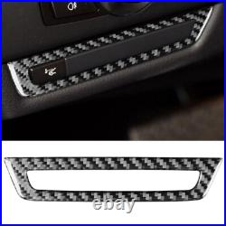 61Pcs Carbon Fiber Full Interior Kit Cover Trim For BMW 6 Series F12 F13