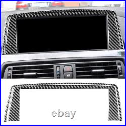 61Pcs Carbon Fiber Full Interior Kit Cover Trim For BMW 6 Series F12 F13