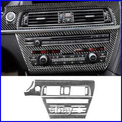 61Pcs Carbon Fiber Full Interior Kit Cover Trim For BMW 6 Series F12 F13