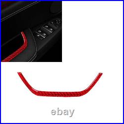 64PCS For BMW X3 F25 X4 F26 Red Carbon Fiber Full Kits Interior Trim