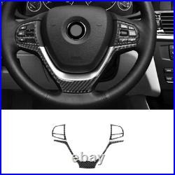 65Pcs Carbon Fiber Full Interior Kit Cover Trim For BMW X3 F25 X4 F26 2011-17