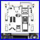 66Pcs For Land Rover Discovery Sport Carbon Fiber Interior Full Set Cover Trim