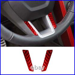 66Pcs Red Carbon Fiber Full Interior Cover Trim For Land Rover Discovery Sport