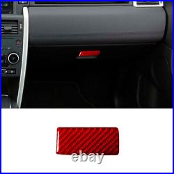 66Pcs Red Carbon Fiber Full Interior Cover Trim For Land Rover Discovery Sport