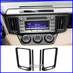 69Pcs Carbon Fiber Full Interior Kit Set Cover Trim For Toyota RAV4 2013-2015 69Pcs Carbon Fiber Full Interior Kit Set Cover Trim For Toyota RAV4 2013-2015