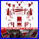 71Pcs Interior Full Set Cover Red Carbon Fiber Trim For 2017-22 Tesla Model Y 3