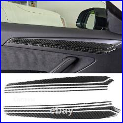 71pcs Carbon Fiber Interior Whole Car Interior Trim Set For Tesla Y