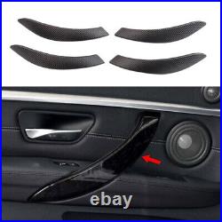 7PCS CARBON FIBER ALCANTARA INTERIOR TRIM LHD For BMW F30 F31 F34 51952230351