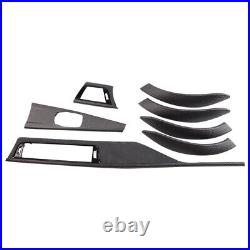 7PCS CARBON FIBER ALCANTARA INTERIOR TRIM LHD For BMW F30 F31 F34 51952230351