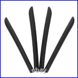 7PCS Car Interior Console Trim 3K Glossy Carbon Fiber RS Style Smooth Surfac GF0