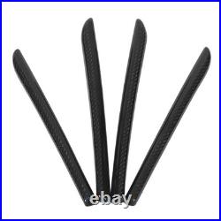 7PCS Car Interior Console Trim 3K Glossy Carbon Fiber RS Style Smooth Surfac SLS